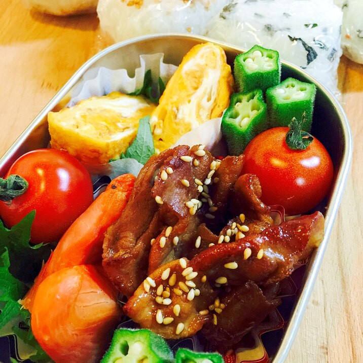 今日のお弁当おかず 豚肉の甘辛炒め 卵焼き 塩鮭 レシピ 作り方 By Toytoy Saori05 楽天レシピ 今日のお弁当おかず 豚肉の甘辛炒め 卵焼き 塩鮭 レシピ 作り方 By Toytoy Saori05 楽天レシピ